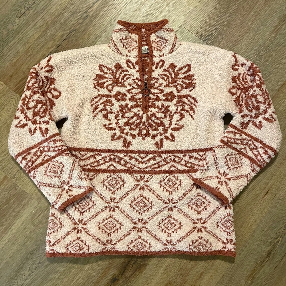 Knox Rose Sherpa Pullover Medium
